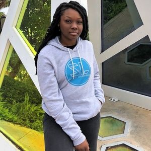 Silver Lightning Sponge Fleece Pullover Hoodie